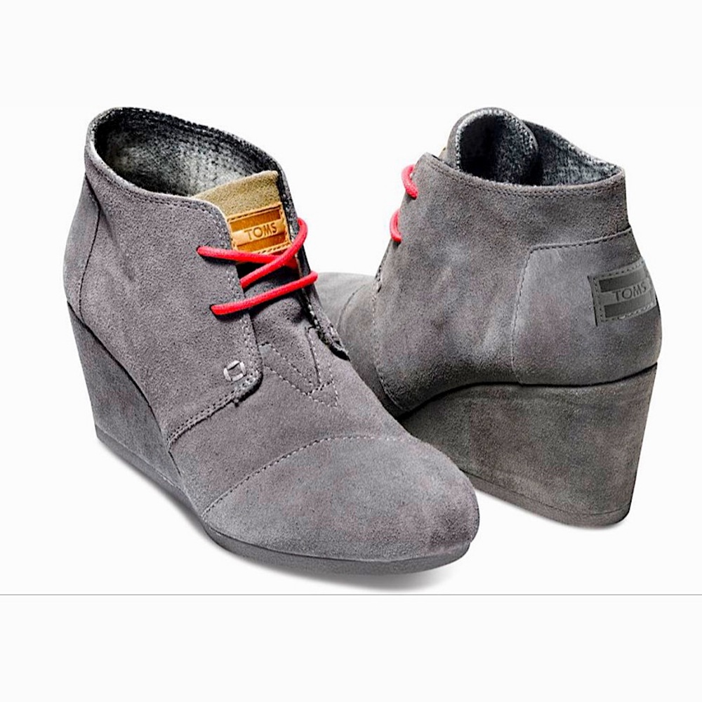 TOMS Women's Kala Desert Wedge Bootie